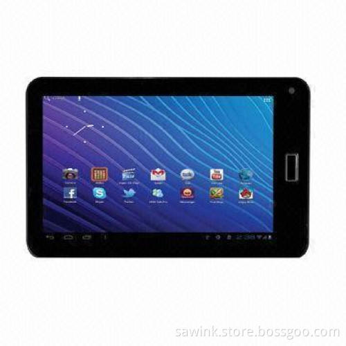7-inch Tablet PC, Boxchip A13/Cortex A8/1.5GHz CPU/8GB Memory, Android 4.0/7.5mm Slim/Metal Cover